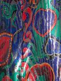 abstract print sleeveless dress