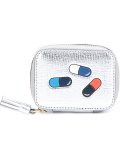small zip 'pill box' purse