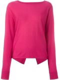 open back sweater