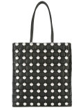 dome stud shopper tote