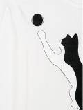 cat print T-shirt