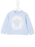 Medusa logo print sweatshirt