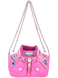 bomber jacket shoulder bag