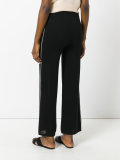 contrast trim knitted pyjama trousers