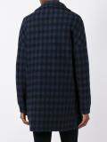 checked coat 