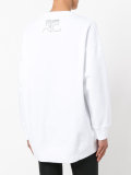 metallic pocket sweatshirt 