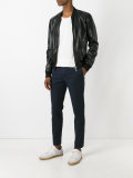 tapered cropped trousers