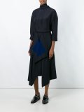 asymmetric mid skirt