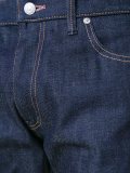 denim style regular trousers
