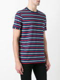 stripe crew neck T-shirt