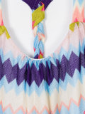 zigzag patterned dress