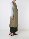 Sleeveless Belted风衣