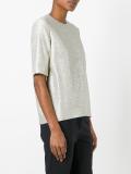 glitter short sleeved top