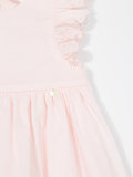 flared trim dress