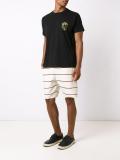 striped bermuda shorts