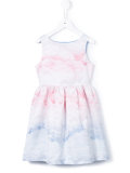 cloud print dress