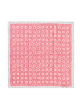 printed linen scarf 