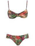 floral print bikini set