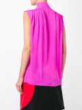 tie neck tank top