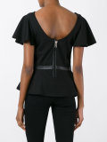 peplum hem T-shirt 