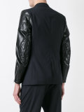 contrast blazer 
