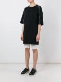 piped oversized T-shirt 