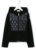quilted hoodie