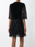 cut-out flower dress