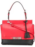 logo plaque tote