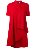 flared trim dress