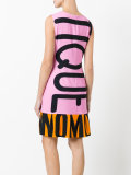 logo print dress