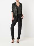 v-neck blouse