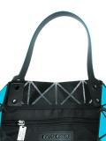 geometric structured shopping bag