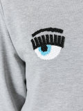 embellished eyes sweatshirt