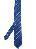 diagonal stripe tie 
