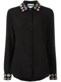 mirror embroidered blouse