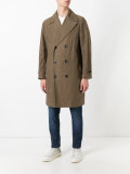 double breasted peacoat