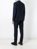 buttoned two piece suit