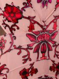 roses print long dress