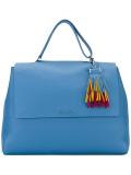 fringed detail tote