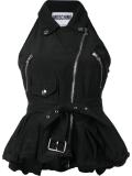 biker peplum top