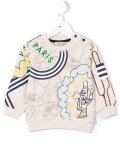 logo print sweatshirt