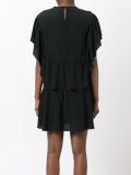 ruffled mini dress