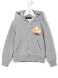 zip-up hoodie