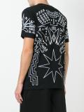 geometric print T-shirt