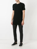 double crew neck T-shirt