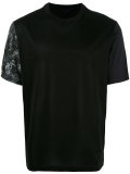 contrast sleeve T-shirt