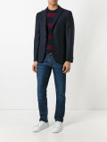 printed blazer