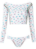 printed bikini set
