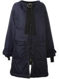 oversized down coat